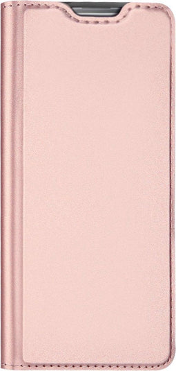 Dux Ducis Hoesje Met Pasjeshouder Geschikt voor Samsung Galaxy Note 10 Lite - Dux Ducis Slim Softcase Bookcase - Roze