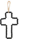 Hanger the Black cross 40cm