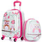 Coast 2-delige Kinderbagage - Koffer 33x22x46cm en Trolley 24,5x12,5x34cm - Ergonomisch en Duurzaam
