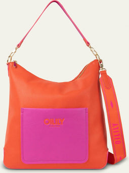 Oilily - Harper Hobo Bag Joylily - Rood - One size