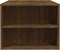 vidaXL - Salontafel - 102x55x42 - cm - bewerkt - hout - bruin - eikenkleur