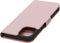 Mobiparts iPhone 13 - Wallet Case - Saffiano motief - Roze