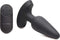 XR Brands Laser Fuck Me - Butt Plug met Afstandsbediening - Medium black
