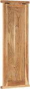 vidaXL - Kapstokken - 2 - st - 38x100 - cm - massief - acaciahout