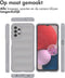 iMoshion Hoesje Geschikt voor Samsung Galaxy A13 (4G) Hoesje Siliconen - iMoshion EasyGrip Backcover - Grijs