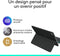 Logitech 920-013383 - Flip Folio - Toetsenbordcase iPad Pro/Air 13-inch - Afneembaar toetsenbord - Grafiet (2024, 2025)