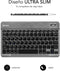 SUBBLIM TECLADO SMART - Draadloos Bluetooth 3.0 - QWERTY - Grijs