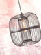 GOOD&MOJO Vloerlamp Hokkaido - Bamboe Zwart - 63x36x176cm - - Staande lampen voor Woonkamer - Slaapkamer