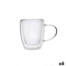 Quid Serenia - Theeglas en koffieglas - Geschikt voor afwasmachine en magnetron - 300 ml (6 Stuks)