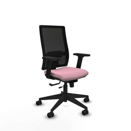 Piqueras y Crespo 2D066N0 - Bureaustoel - Verstelbare hoogte met armleuning - Roze