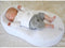 Rood kasteel/ Cocoonababy- Katoenen bloem® Wit