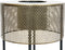 Plantenbakkenset DKD Home Decor 33 x 33 x 67 cm Zwart Gouden Metaal Loft