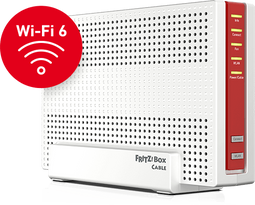 AVM FRITZ!Box 6690 Cable - Wi-Fi 6 Router - 4800 Mbit/s - DOCSIS 3.1 (Duits model)