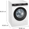 Siemens WG56G2Z41 - Wasmachine - 10 kg - 1600 tpm - Energieklasse A - Wit