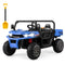 Coast Elektrische Kindertractor - Kiepbak 12V - 2 Zitplaatsen - Blauw - 119 x 68 x 65 cm