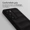 imoshion Hoesje - Geschikt voor Samsung Galaxy S23 Plus - EasyGrip Backcover - Zwart