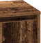 vidaXL - Nachtkastje - met - LED-verlichting - - - Oud - Hout - 39x34,5x50 - cm