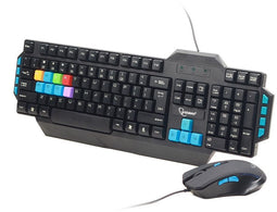 Gembird KBS-UMG-01 - Toetsenbord Draad - Qwertz DE - FullSize - 104 toetsen - USB 2.0
