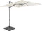 vidaXL - Parasol - met - draagbare - voet - taupe