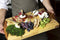 Nikki.Amsterdam - The.Board Rubberwood L | Snij- en serveerplank