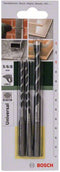 Bosch Universeelborenset SDS-Quick - 3-delig - Diameter 5,0x100 mm en 6,0x100 mm (3 stuks)