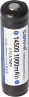 Keeppower 14500 - 840 mAh, 3,7 V Li-ionbatterij beschermd