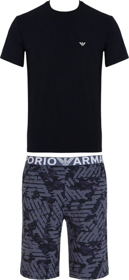 Emporio Armani - Pyjama - Maat S - Navy Camou