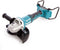 Makita DGA900ZKX2 36V (2x 18V) Li-Ion accu Haakse slijper body in koffer - 230mm - koolborstelloos