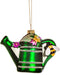 Groene gieter kerstbal - Sass & Belle