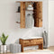 vidaXL - Halmeubel - 97,5x37x99 - cm - bewerkt - hout - oud - houtkleurig