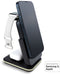Mobilize 4 in 1 - Draadloos Oplaadstation met Afneembare Powerbank 5000mAh - MagSafe-compatibel - Zwart