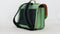 Own Stuff Lederen Boekentas Dino - Pastel groen - Lagere school