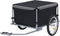 vidaXL - Fietstrailer - 65 - kg - zwart - en - grijs