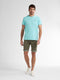 Petrol Industries - Heren Jackson Gekleurde Denim Short Coconut - Groen - Maat M