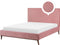 BAYONNE - Tweepersoonsbed - Roze - 180 x 200 cm - Fluweel