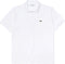 Lacoste Classic Piqué Sportpolo casual - Maat XS - Mannen - wit