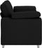 vidaXL - Zwarte - Loveseat - - - 120 - cm - Stof