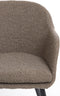 Light & Living - Eetkamerstoel LEONE - 59x58.5x82cm - Bruin - Set van 2