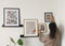 Deknudt Frames fotolijst - zwart met passe-partout - 13x18 / 20x30 cm