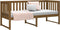 vidaXL - Slaapbank - 80x200 - cm - massief - grenenhout - honingbruin
