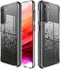 iMoshion Hoesje Geschikt voor Samsung Galaxy S21 FE Hoesje Siliconen - iMoshion Design hoesje - Zwart / Transparant / Splatter Black