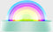 Lalarma Nachtlampje Dancing Rainbow - 18x11x4cm - Mint