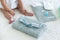 Draagbare babywisselaar Mi bollito Groen Elegant 1 x 67 x 47 cm