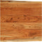 vidaXL - Tafelblad - vierkant - natuurlijke - rand - 60x60x3,8 - cm - acaciahout