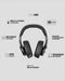 Fresh 'n Rebel Clam2 ANC - Draadloze Over-Ear Koptelefoon - 60 uur batterijduur - Storm Grey