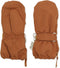 Konges Sløjd - Sneeuwwanten - Sneeuwhandschoenen - Leather brown - Maat 12-18 mnd