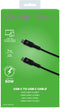 Power Delivery USB-Kabel Type-C to Type-C, 1 meter, Zwart - Rubber - Celly
