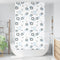 vidaXL - Doucherolgordijn - 140x240 - cm - stofbreedte - 136 - cm