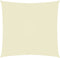 vidaXL - Zonnescherm - vierkant - 5x5 - m - oxford - stof - crèmekleurig