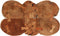 vidaXL - Bartafel - 90x54x105 - cm - massief - acaciahout